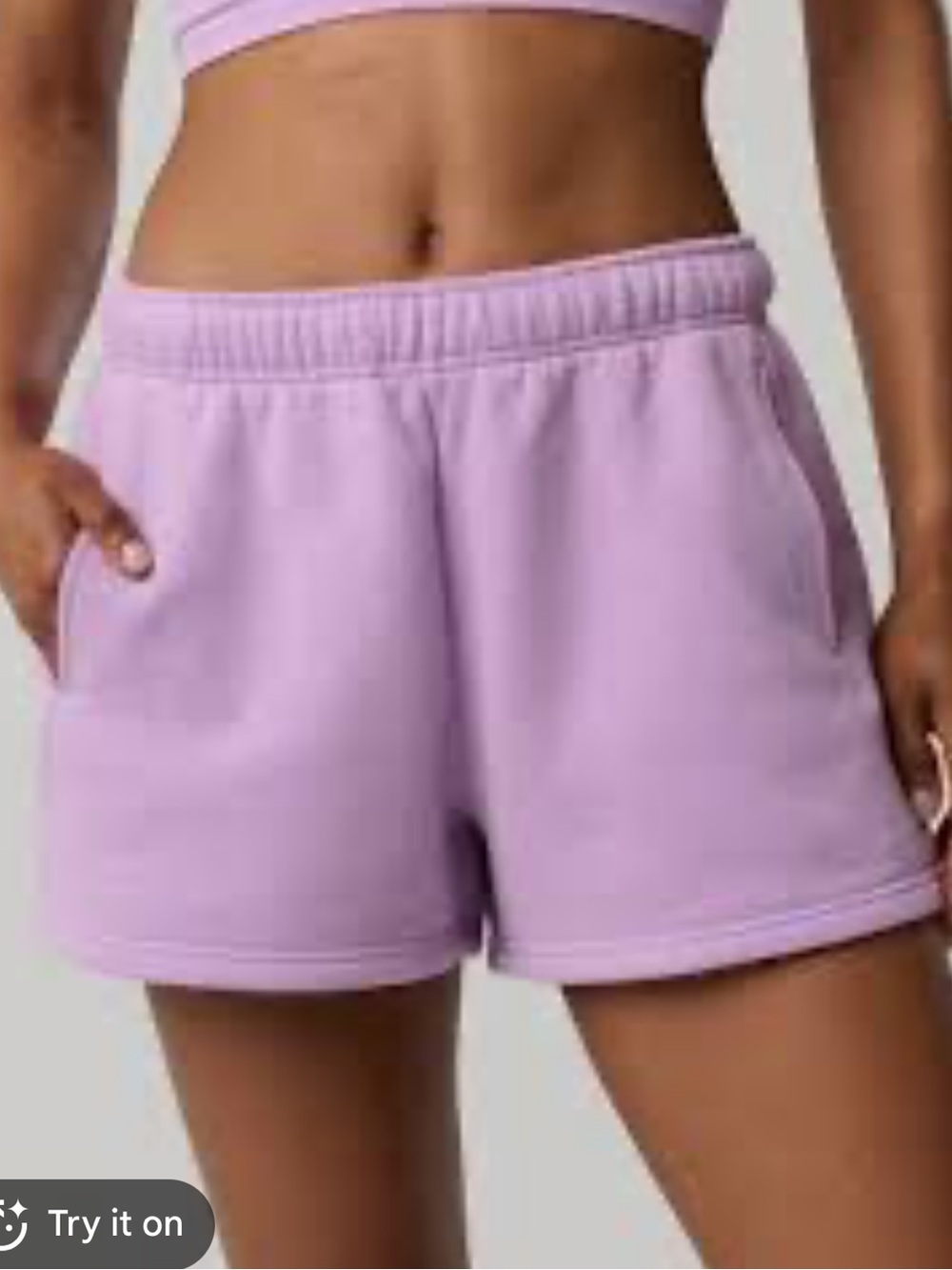 Aerie fleece 3in shorts
